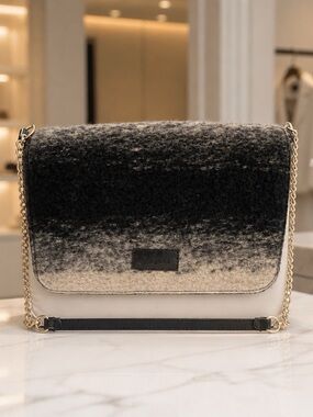 O bag Fluffy Gradient Shoulder Bag NWT